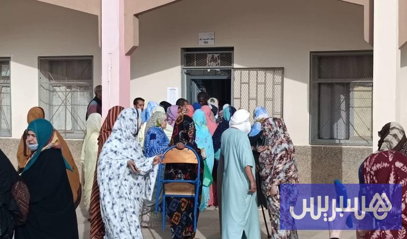العيون في صدارة الإقبال على التصويت