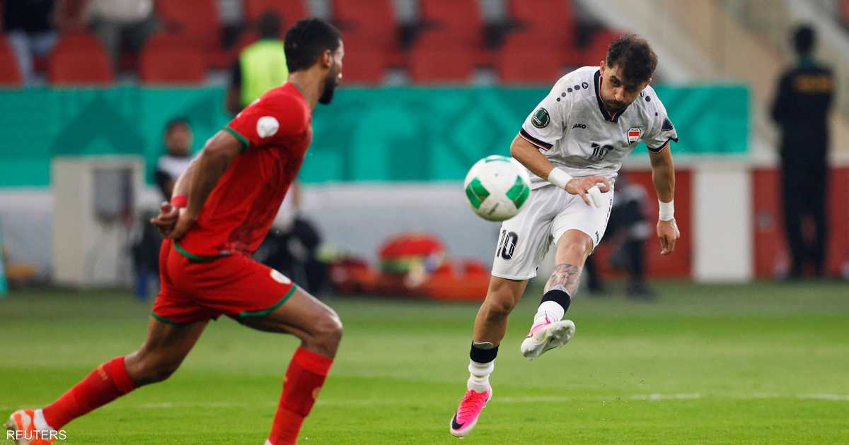تعادل العراق وسلطنة عمان في افتتاح خليجي 27