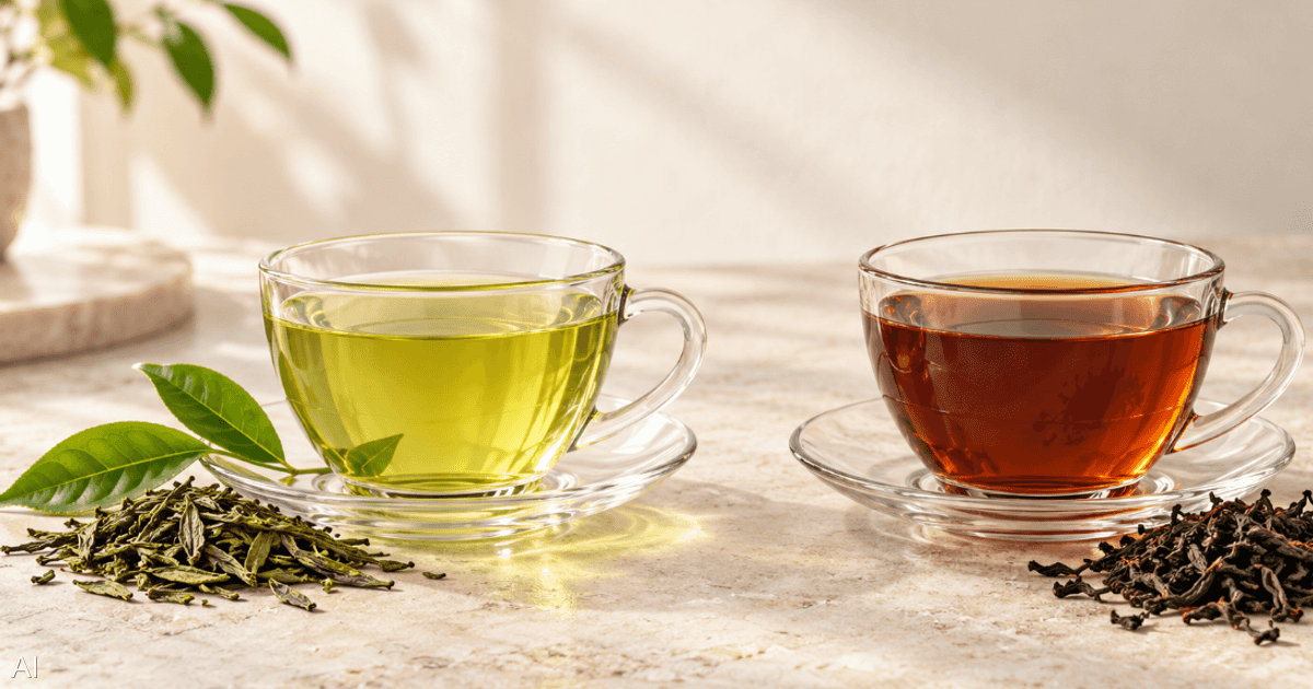 الأخضر والأسود؟.. ماذا يقول العلم عن الشاي وصحة الكبد
