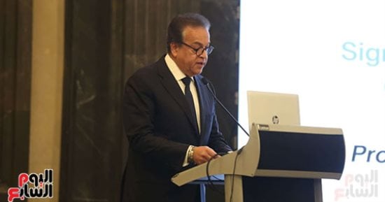 وزير الصحة من مؤتمر وادي النيل: تجديد ترخيص مزاولة المهنة كل 5 سنوات