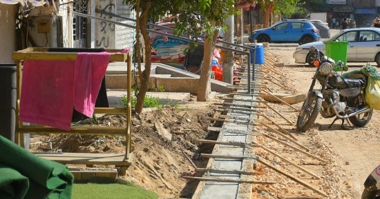 تطوير شامل لمنطقة «تعاونيات الجيزة» فى حى الزهور بمحافظة بورسعيد.. صور