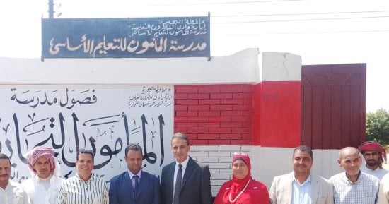 إقامة فصول جديدة بوادى النطرون بالظهير الصحراوى لمحافظة البحيرة