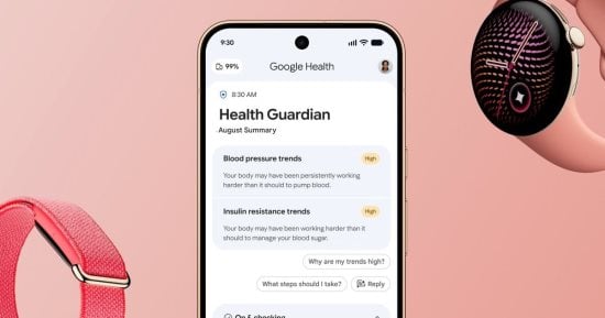 ساعة Pixel Watch تتحول لحارس صحى.. جوجل تراقب ضغط الدم ومقاومة الأنسولين