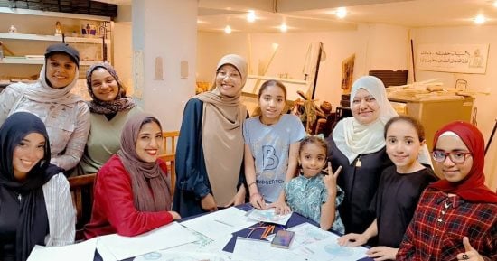 متحف الأقصر ينظم ورشة فنية بعنوان "ريشة سلام" للتعريف بمفهوم السلام.. صور