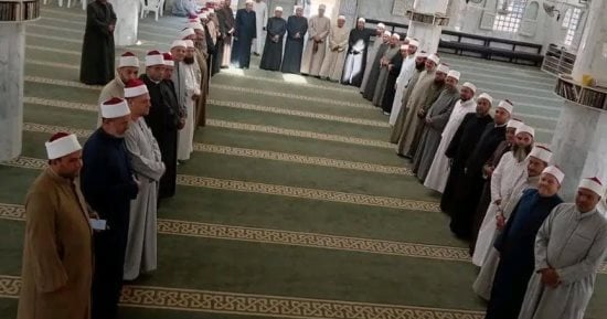أوقاف كفر الشيخ تُسير قافلة دعوية ومقارئ للأئمة والجمهور.. فيديو