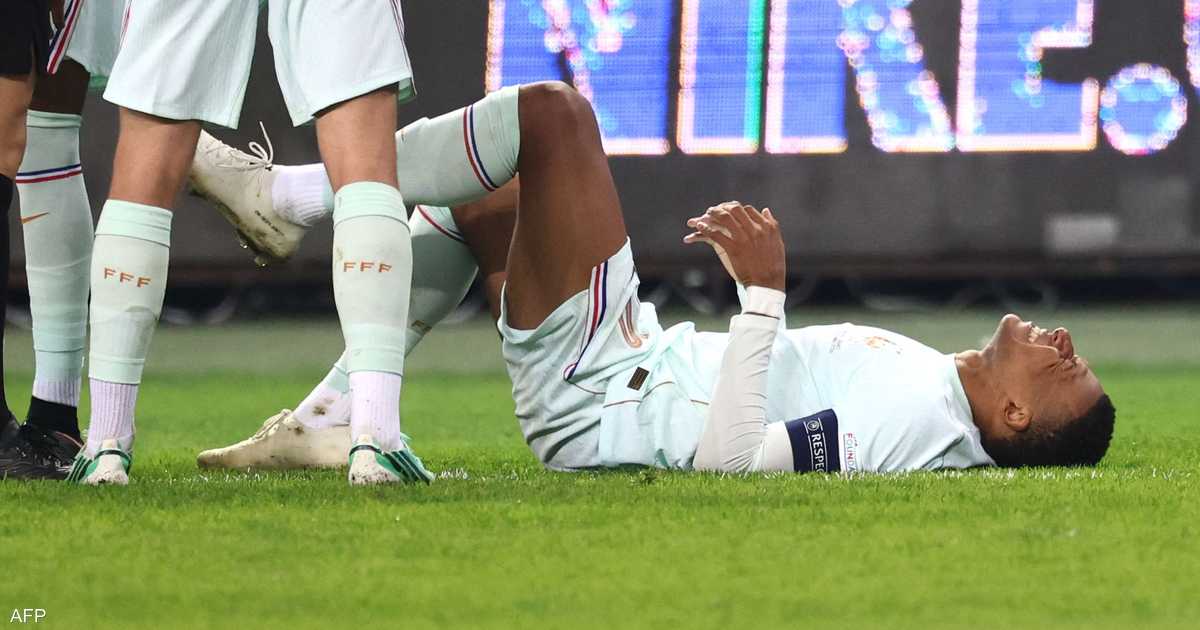 ريال مدريد يكشف طبيعة إصابة مبابي