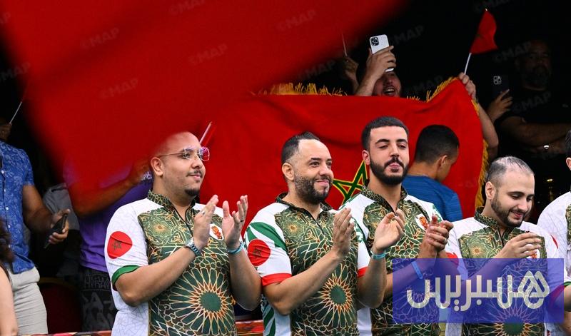 المغرب يتوج بطلا للعالم في البلياردو