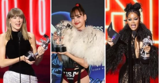 تايلور سويفت وليسا وتيانا تايلور يتألقن فى حفل MTV VMAs 2026