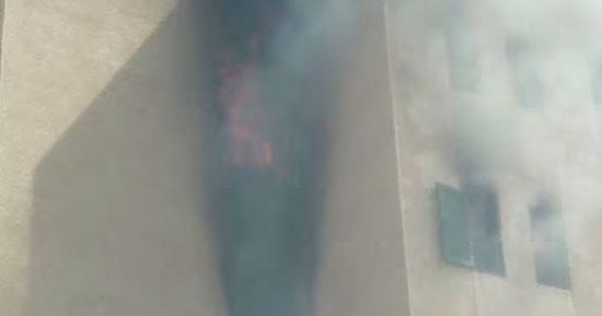 نشوب حريق فى 3 وحدات سكنية فى مدينة العاشر من رمضان