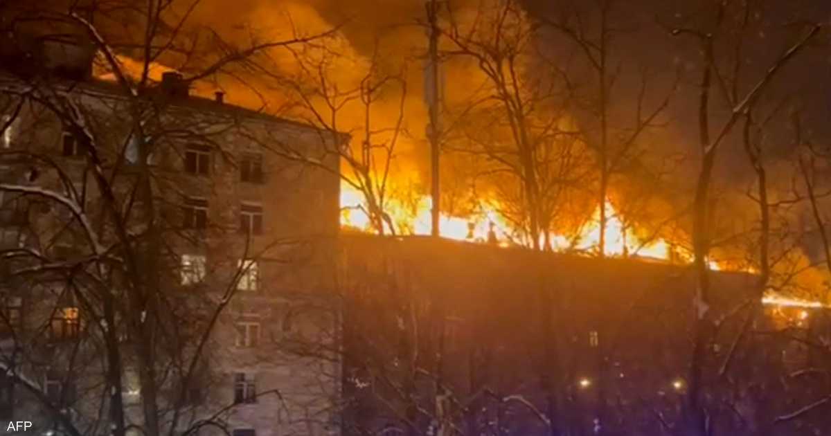 14 قتيلا إثر حريق في مصنع ألعاب نارية في روسيا