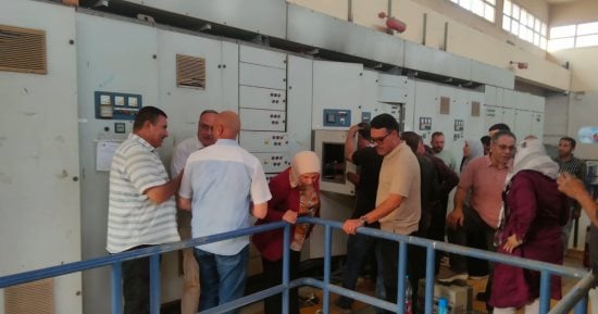 محافظ القليوبية يوجه بسرعة التعامل مع عطل مفاجئ بمحطة مياه عرب جهينة