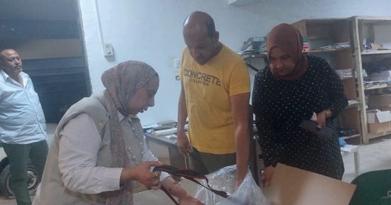 وكيل صحة الإسماعيلية تتفقد مخازن المديرية وتتابع توافر المستلزمات الطبية
