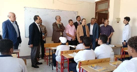 نائب محافظ قنا يشهد انطلاق مبادرة الكشف المبكر عن أمراض سوء التغذية بالمدارس
