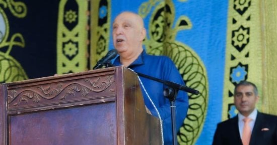 عمدة السرارية بعد لقائه الرئيس السيسى: إنسان جميل.. ربنا يحفظه ويحفظ بلدنا