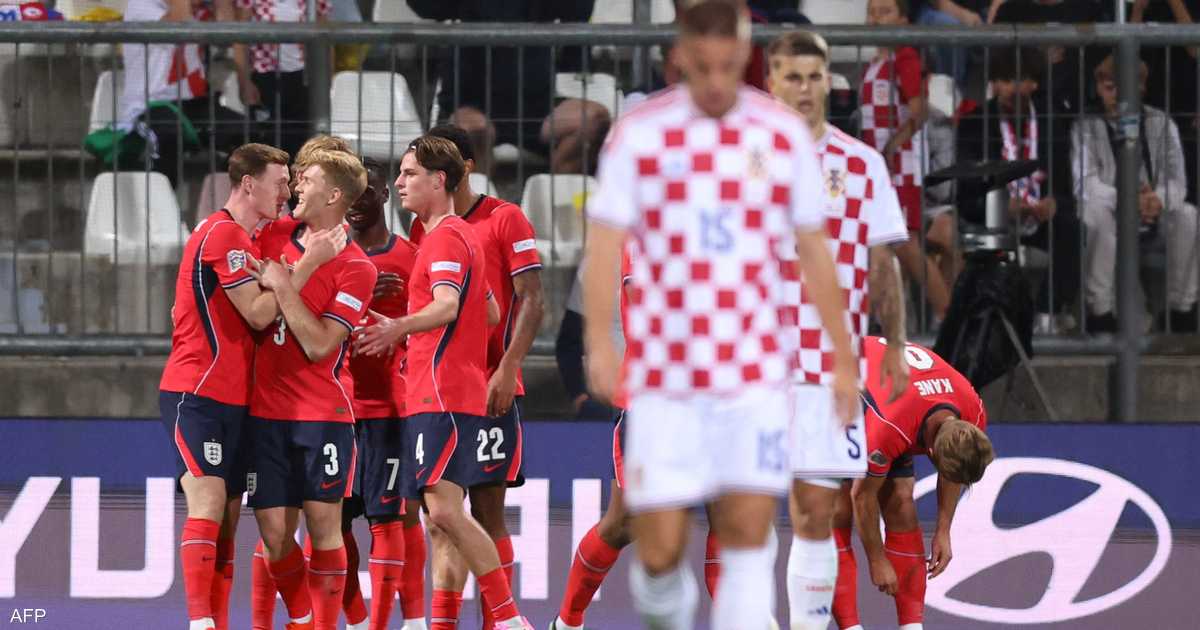 إنجلترا تسحق كرواتيا بسباعية في دوري الأمم الأوروبية