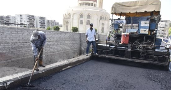 تطوير منطقة عمر بن الخطاب ببورسعيد لخدمة 16 ألف مواطن بتكلفة 270 مليون جنيه