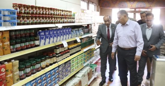 محافظ القليوبية يتفقد «دلتا ماركت» لمتابعة مبادرة خفض أسعار السلع