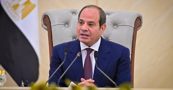 الرئيس السيسى: مصر وإسرائيل خاضتا حروبا لعقود وشجاعة القيادة السياسية آنذاك فتحت باب السلام