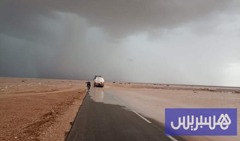 نشرة إنذارية: زخات رعدية تصل 80 ملم