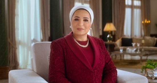 السيدة انتصار السيسى: فى ذكرى انتصارات أكتوبر نحيّي أبطال القوات المسلحة وشهداء مصر