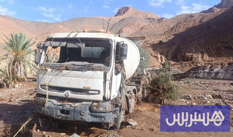 سيول جارفة تخلف خسائر بسوس ماسة