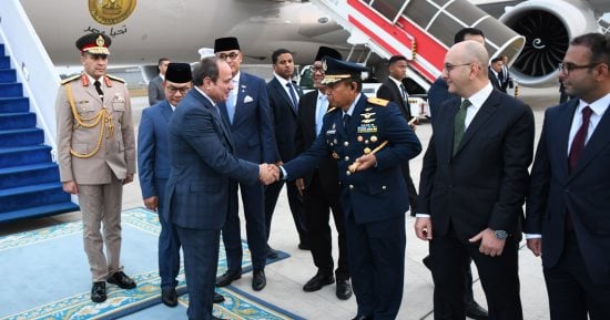 الرئيس السيسى يلتقى نظيره الإندونيسى غدًا فى القصر الرئاسى بجاكرتا ويعقدان مؤتمرًا صحفيًا