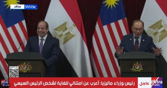 الرئيس السيسى: انعقاد اللجنة المصرية الماليزية المشتركة خلال الربع الأول من 2027
