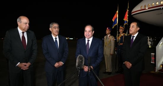 الرئيس السيسى: قدرة الشعب المصرى على التحمل والصبر والعمل لتحسين واقعه تحظى بتقدير الآخرين