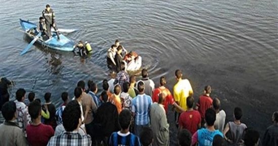 انتشال جثة غريق من داخل نهر النيل بمنطقة أطفيح
