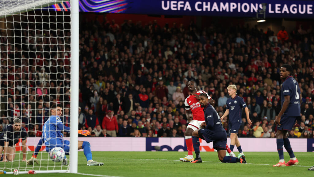 أرسنال يفوز على ليل بينما يتغلب أتلتيكو مدريد على مانشستر يونايتد