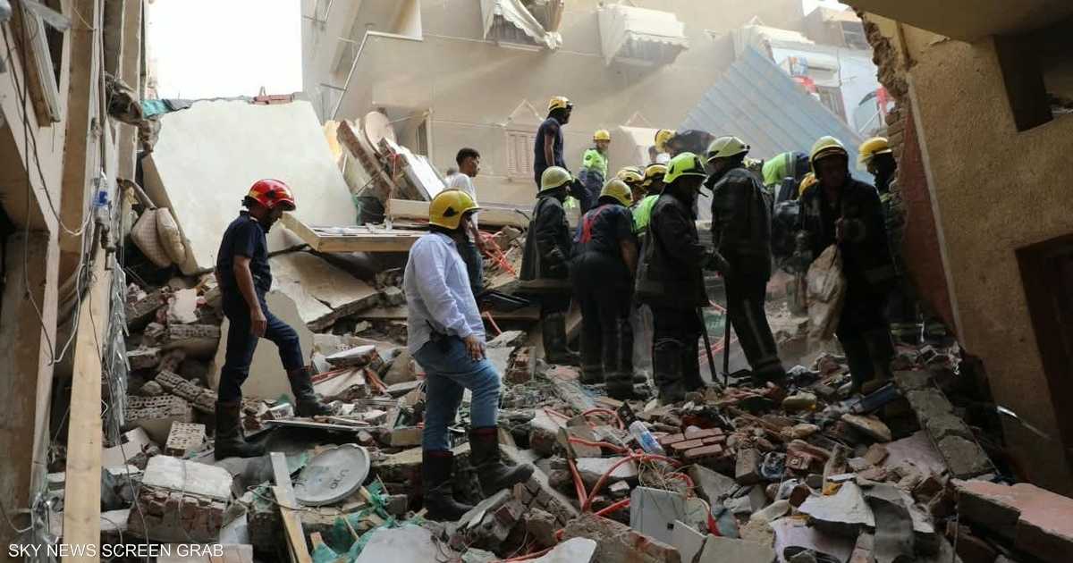 6 وفيات و7 مصابين بانهيار عقار في القاهرة