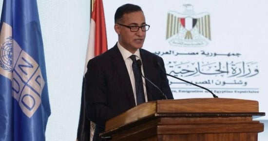 سفير مصر فى موسكو يناقش تعزيز العلاقات الثنائية مع نائب وزير الخارجية الروسى
