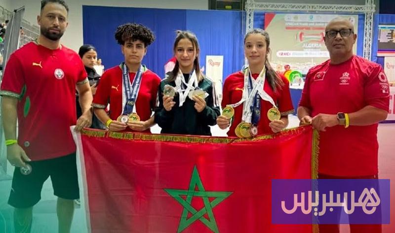 المغرب يحصد 78 ميدالية في رفع الأثقال