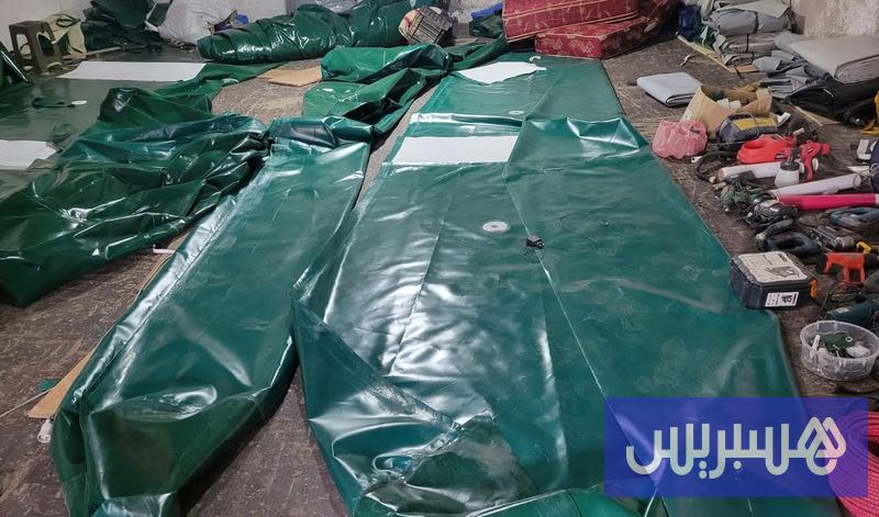 الدرك يفكك مصنعا سريا للقوارب المطاطية