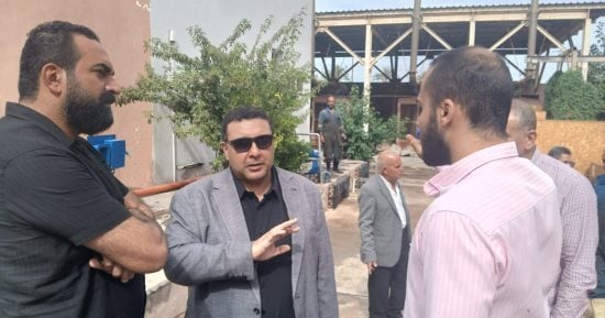رئيس مياه القناة يتفقد المحطات ويشدد على الاستعداد لموسم الأمطار