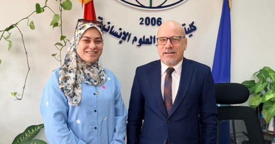رئيس جامعة قناة السويس يهنئ يارا عصام بإنجازها فى كأس العالم للرماية