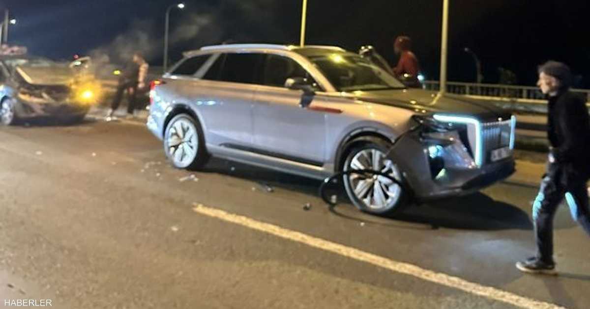 نجاة نجم طرابزون من حادث سير في تركيا