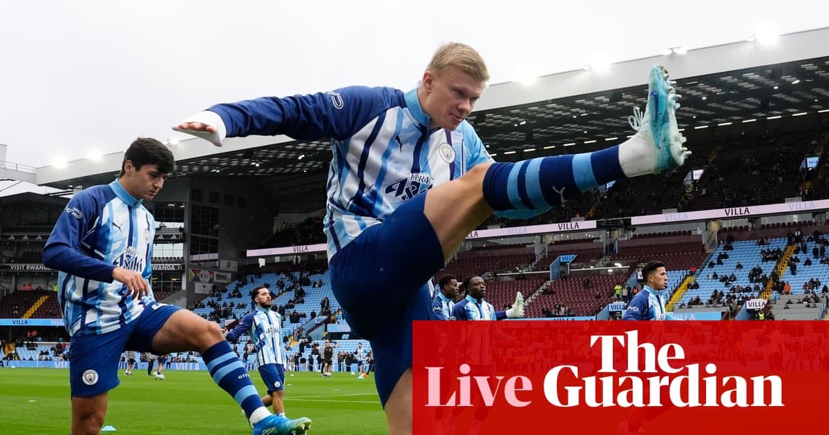 أستون فيلا ضد مانشستر سيتي: الدوري الإنجليزي – مباشر