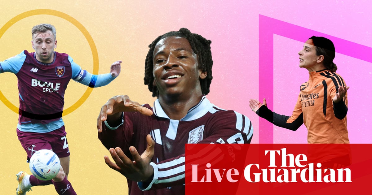 بناء مباراة أستون فيلا ضد مانشستر سيتي، أخبار الدوري الإنجليزي الممتاز، WSL، والمزيد - يوم المباراة مباشرة