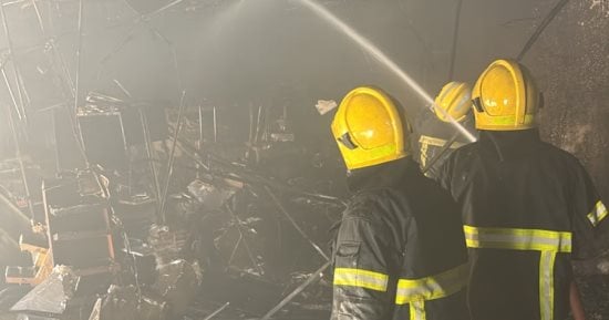 نشوب حريق داخل منزل يضم أسطوانات بوتاجاز بعزبة بالشرقية