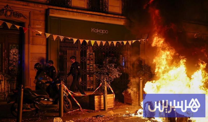 الشرطة الفرنسية توقف 1314 شخصا