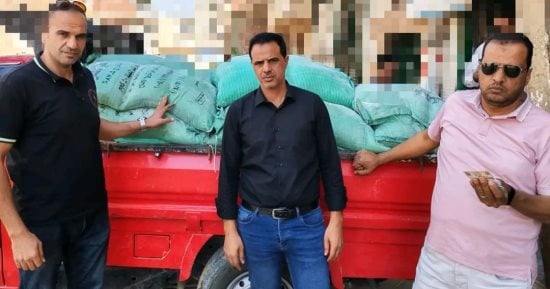 ضبط سيارة محملة 2 طن دقيق مدعم قبل بيعه بالسوق السوداء بالبحيرة