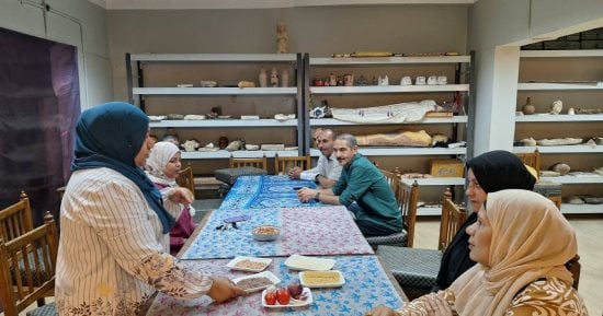 الكشري المصري حكاية تراث حي تجمعنا.. فعالية بمتحف الأقصر للفن المصرى.. صور