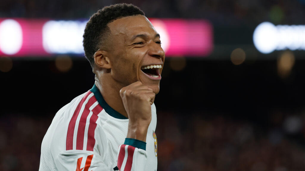 ريال مدريد يفوز بالكلاسيكو على برشلونة بفضل كيليان مبابي