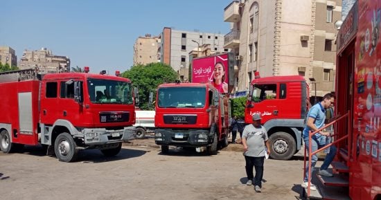 إخماد حريق داخل شقة سكنية فى الهرم دون إصابات
