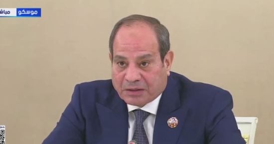 فخامة الرئيس السيسى: نتطلع لبدء التنفيذ الفعلى وتشغيل المنطقة الصناعية الروسية